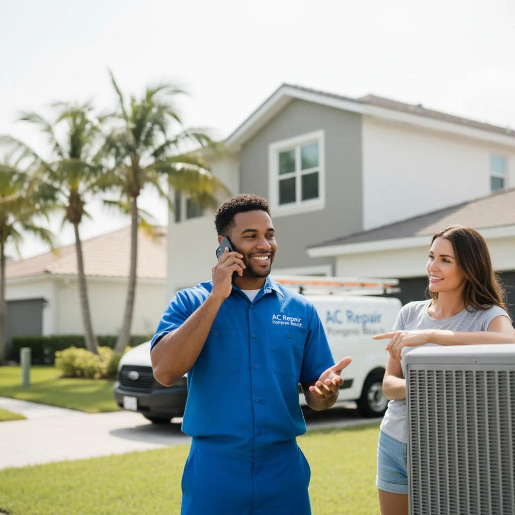 AC Repair Pompano Beach customer support in Darrington